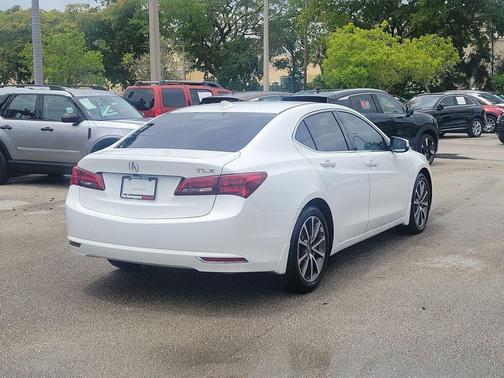 White 2017 Acura TLX V6 w/Technology Package
