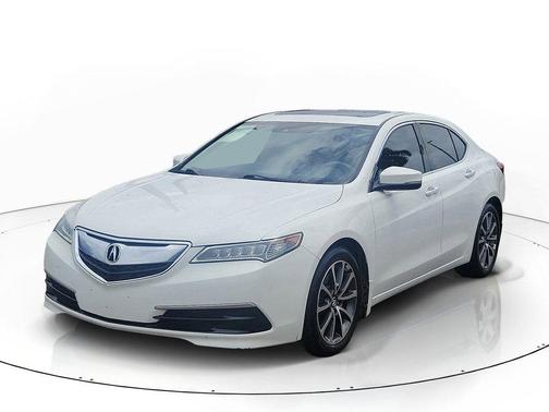 White 2017 Acura TLX V6 w/Technology Package