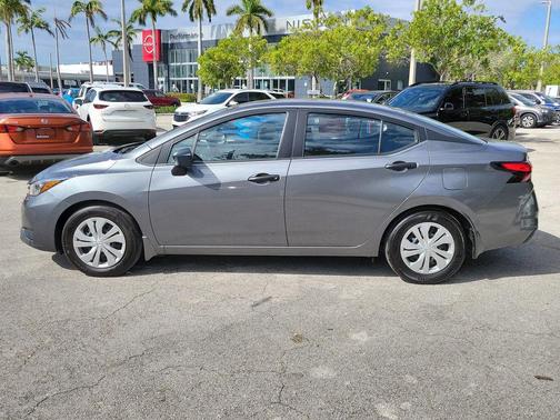 Gun Metallic 2025 Nissan Versa S