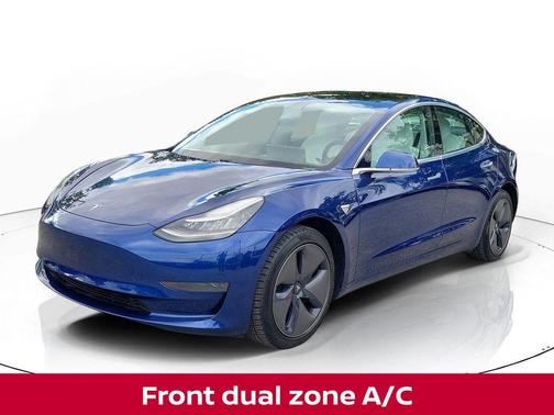 Blue 2020 Tesla Model 3 Standard Range Plus