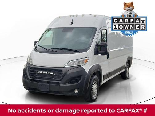 Bright White Clearcoat 2025 RAM ProMaster 3500 High Roof