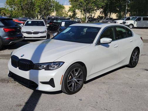 Mineral White Metallic 2020 BMW 330 i