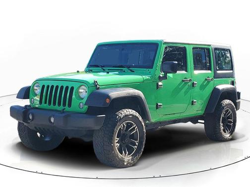 Baja Yellow Clearcoat 2015 Jeep Wrangler Unlimited Sport