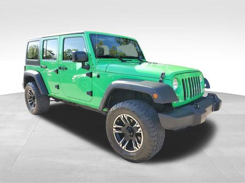 Baja Yellow Clearcoat 2015 Jeep Wrangler Unlimited Sport