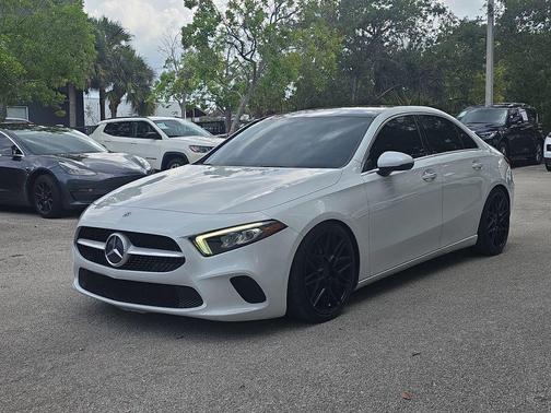 White 2020 Mercedes-Benz A-Class A 220