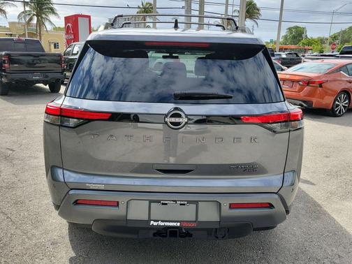 Gun Metallic 2026 Nissan Pathfinder Platinum