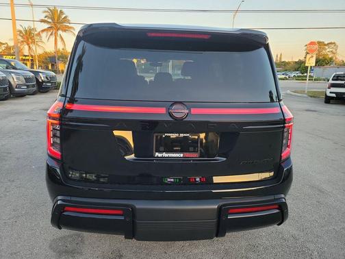 Black 2025 Nissan Armada PRO-4X
