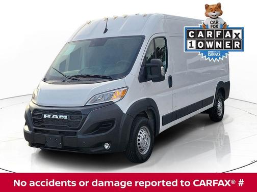 Bright White Clearcoat 2025 RAM ProMaster 3500 High Roof