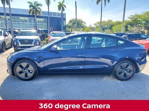 Blue 2023 Tesla Model 3 Base
