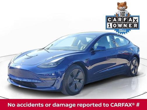 Blue 2023 Tesla Model 3 Base