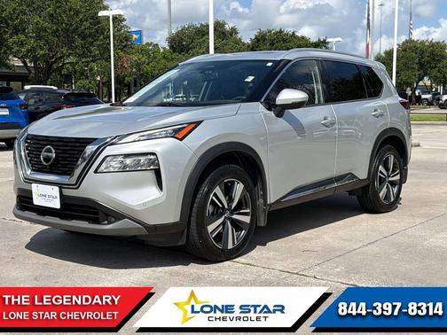 Brilliant Silver Metallic 2021 Nissan Rogue SL