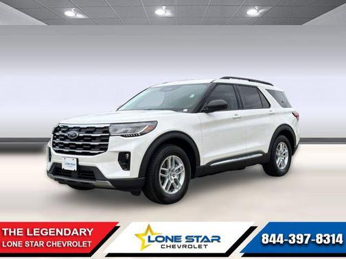 STAR WHITE MET TRI-COAT 2025 Ford Explorer Active