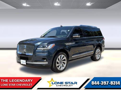 FLIGHT BLUE METALLIC CLEARCOAT 2024 Lincoln Navigator Reserve