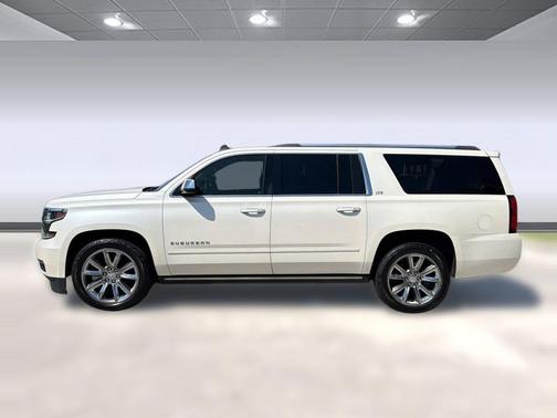 White Diamond Tricoat 2015 Chevrolet Suburban 1500 LTZ