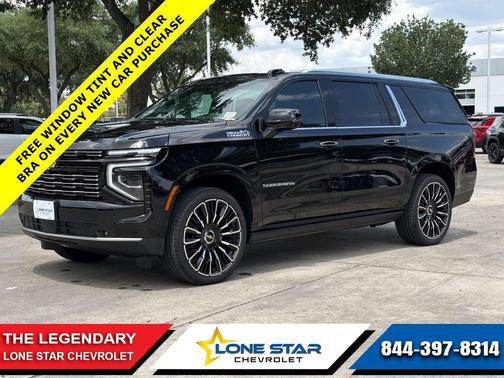 Black 2026 Chevrolet Suburban High Country, 4WD