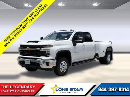 Summit White 2026 Chevrolet Silverado 3500 LT
