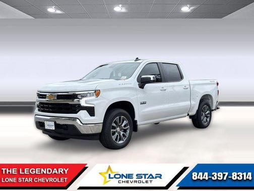 Summit White 2026 Chevrolet Silverado 1500 LT