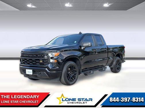 Black 2023 Chevrolet Silverado 1500 Custom