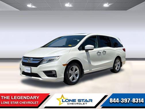 White Diamond Pearl 2019 Honda Odyssey EX-L w/Navigation/RES