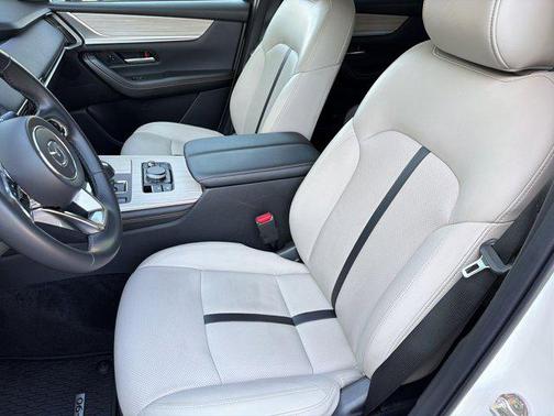 Rhodium White Premium 2024 Mazda CX-90 3.3 Turbo Preferred