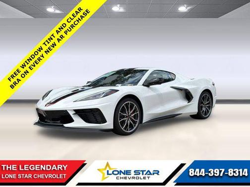 Arctic White 2026 Chevrolet Corvette Stingray w/2LT