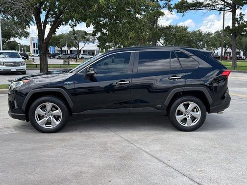 Midnight Black Metallic 2019 Toyota RAV4 Hybrid Limited