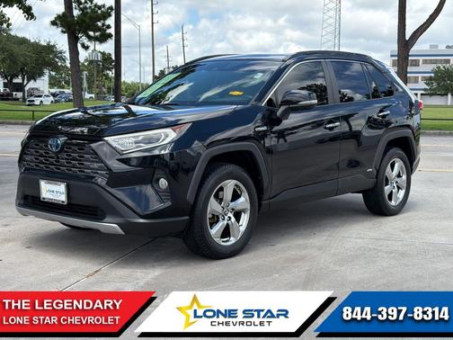 Midnight Black Metallic 2019 Toyota RAV4 Hybrid Limited