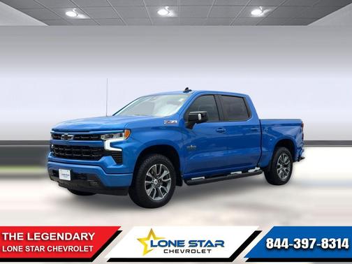 Riptide Blue Metallic 2025 Chevrolet Silverado 1500 RST