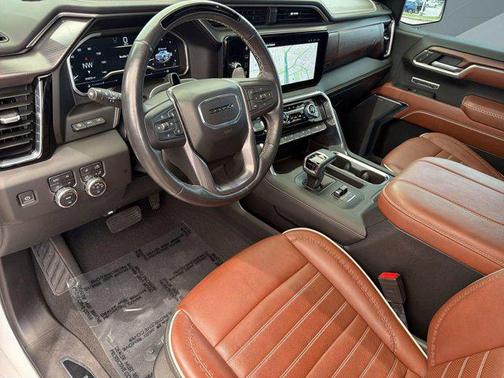 White Frost Tricoat 2023 GMC Sierra 1500 Denali Ultimate