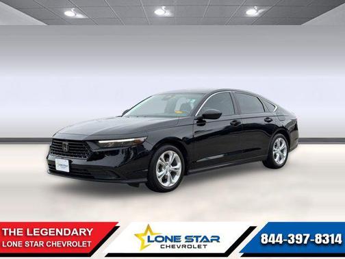 Crystal Black Pearl 2025 Honda Accord LX 1.5T
