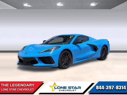 Rapid Blue 2024 Chevrolet Corvette Stingray w/1LT