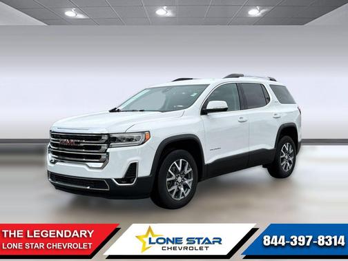 Summit White 2023 GMC Acadia FWD SLT