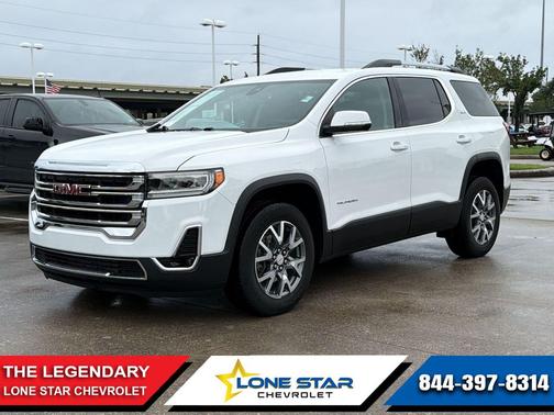 Summit White 2023 GMC Acadia FWD SLT