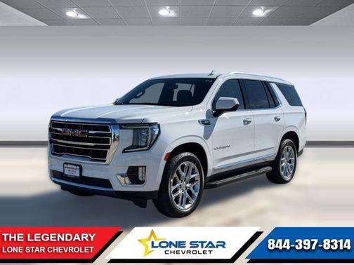 Summit White 2022 GMC Yukon SLT