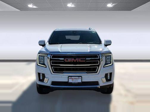 Summit White 2022 GMC Yukon SLT