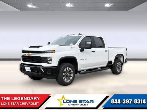 Summit White 2026 Chevrolet Silverado 2500 Custom