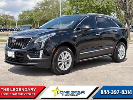 Stellar Black Metallic 2025 Cadillac XT5 Luxury