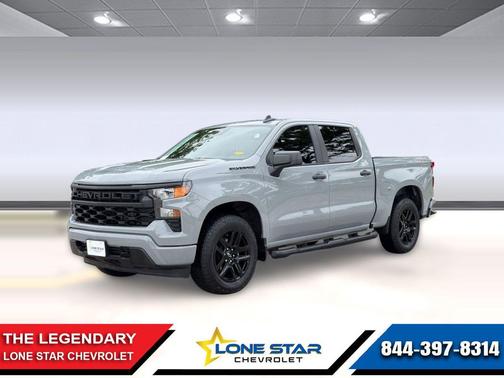 Slate Gray Metallic 2024 Chevrolet Silverado 1500 Custom