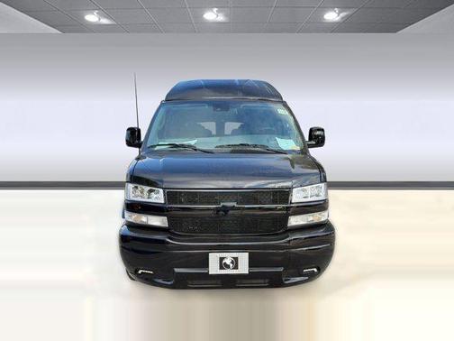 Black 2026 Chevrolet Express 2500 2500 Extended Wheelbase, WT, RWD