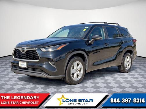 Midnight Black Metallic 2023 Toyota Highlander L