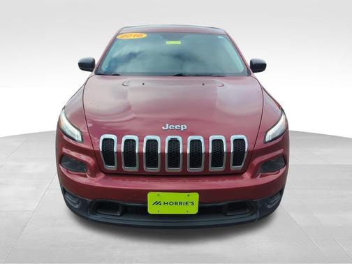 Deep Cherry Red Crystal Pearlcoat 2016 Jeep Cherokee Sport