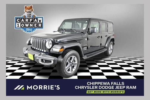 Black Clearcoat 2022 Jeep Wrangler Unlimited Sahara