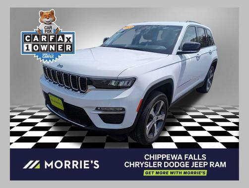 Bright White Clearcoat 2023 Jeep Grand Cherokee Limited