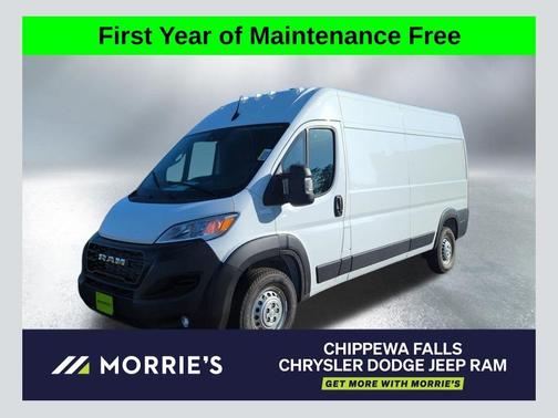 Bright White Clearcoat 2026 RAM ProMaster 2500 High Roof