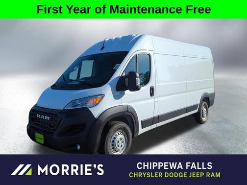 Bright White Clearcoat 2026 RAM ProMaster 2500 High Roof