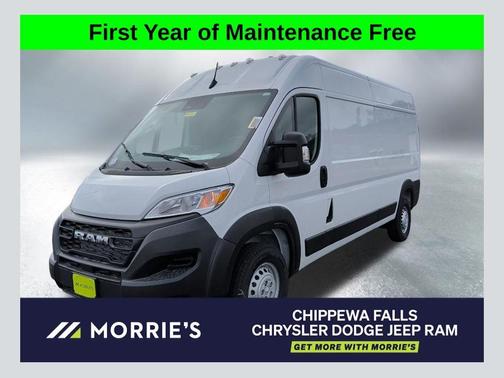 Bright White Clearcoat 2026 RAM ProMaster 3500 High Roof
