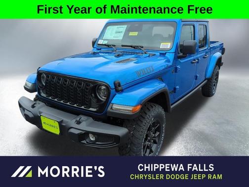 Hydro Blue Pearlcoat 2026 Jeep Gladiator Sport