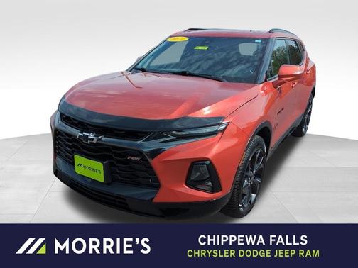 Orange Metallic 2021 Chevrolet Blazer RS