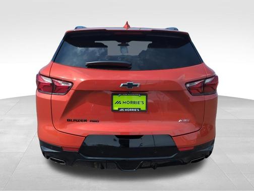 Orange Metallic 2021 Chevrolet Blazer RS
