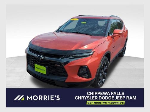 Orange Metallic 2021 Chevrolet Blazer RS
